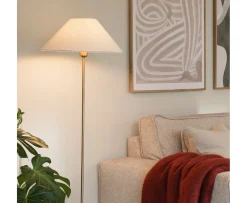 Globen Lighting Iris Golvlampfot Brushed Brass