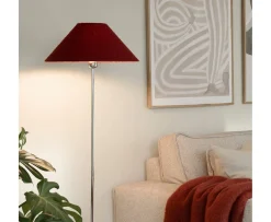 Globen Lighting Iris Lampskärm Bouclé Burgundy 45cm