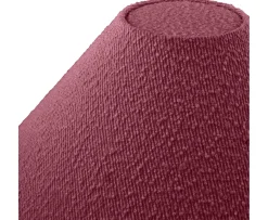Globen Lighting Iris Lampskärm Bouclé Burgundy 45cm
