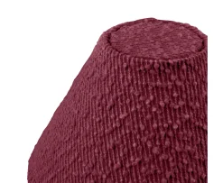 Globen Lighting Iris Lampskärm Bouclé Burgundy 20cm