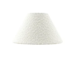 Globen Lighting Iris Lampskärm Bouclé Cream White 20cm