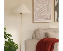Globen Lighting Iris Lampskärm Bouclé Cream White 45cm