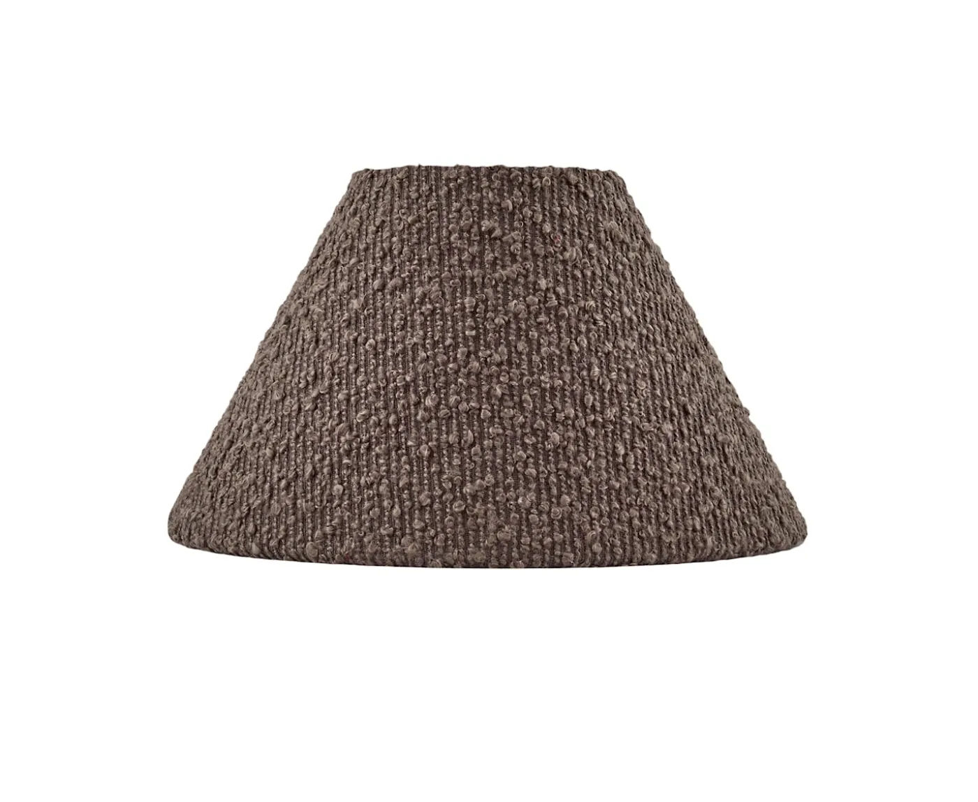 Globen Lighting Iris Lampskärm Bouclé Mocha 20cm