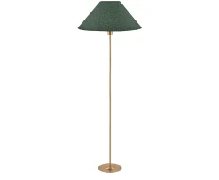 Globen Lighting Iris Lampskärm Bouclé Moss Green 45cm