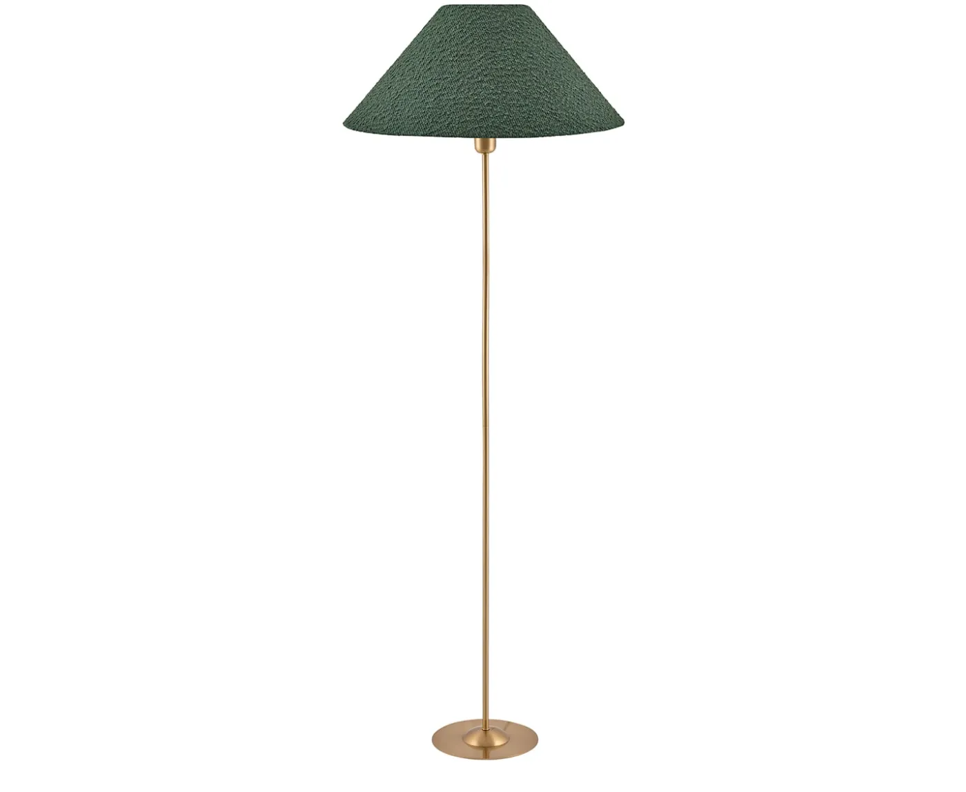 Globen Lighting Iris Lampskärm Bouclé Moss Green 45cm