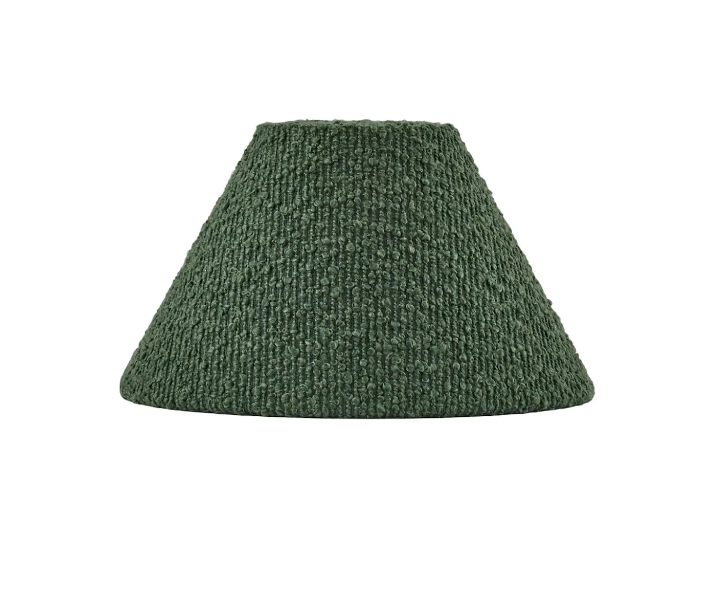 Globen Lighting Iris Lampskärm Bouclé Moss Green 20cm