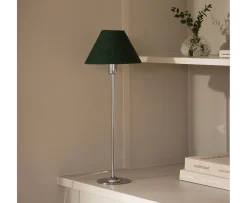 Globen Lighting Iris Lampskärm Bouclé Moss Green 20cm