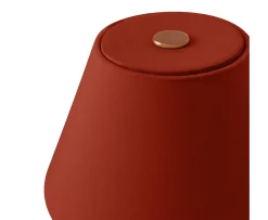 Globen Lighting Iris Portabel Bordslampa Burgundy