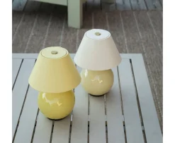 Globen Lighting Iris Portabel Bordslampa Butter Yellow