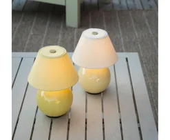 Globen Lighting Iris Portabel Bordslampa Butter Yellow