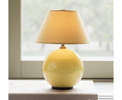 Globen Lighting Iris Portabel Bordslampa Butter Yellow
