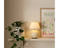 Globen Lighting Iris Portabel Bordslampa Creme