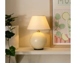 Globen Lighting Iris Portabel Bordslampa Creme