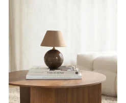 Globen Lighting Iris Portabel Bordslampa Mocha