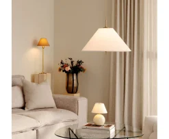 Globen Lighting Iris Taklampa Creme Ø50
