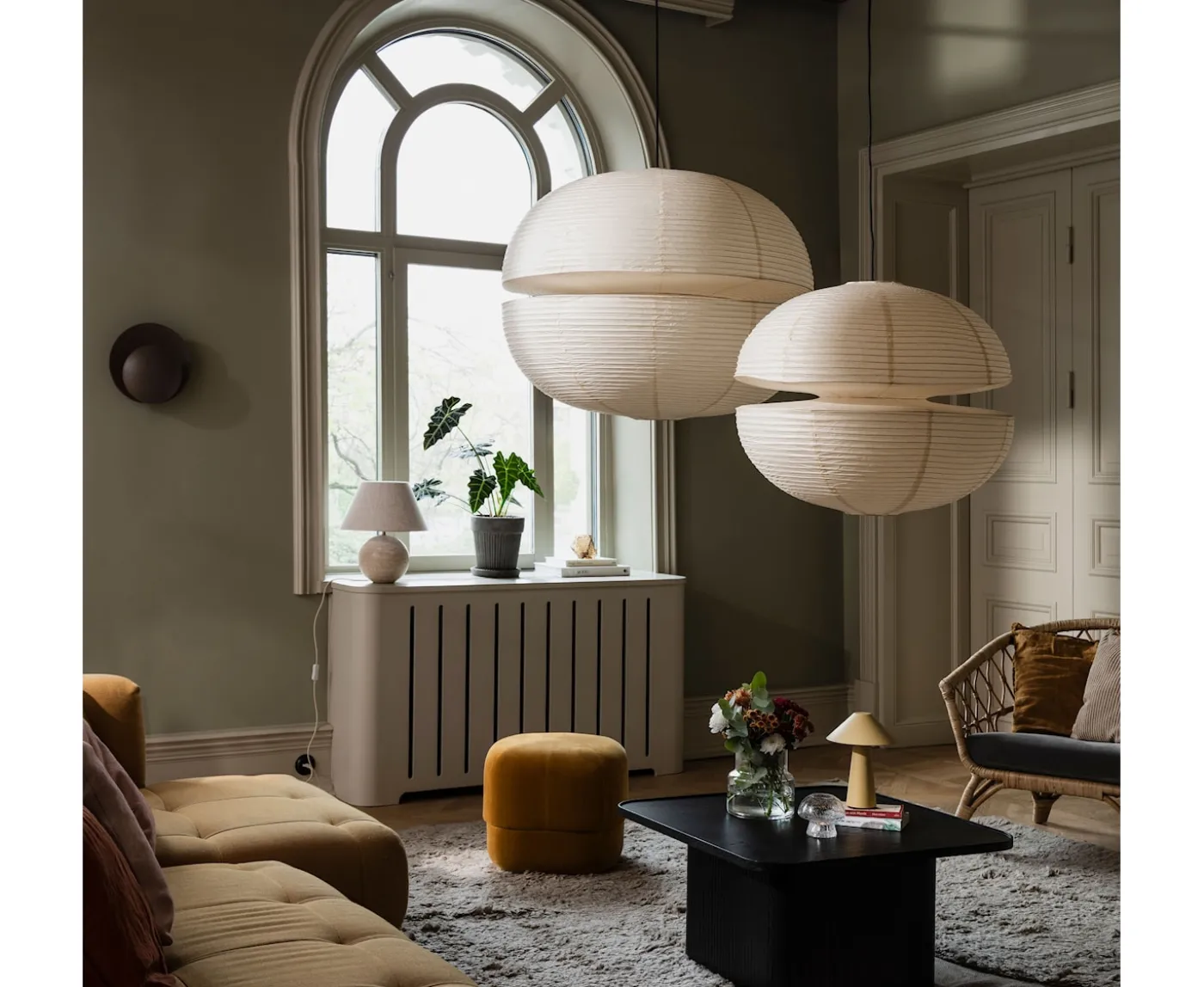 Globen Lighting Mela Lampskärm Beige 80cm