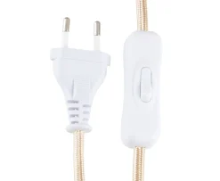 Globen Lighting Noah Bordslampa Vit bouclé 25cm