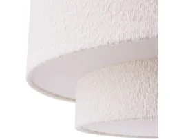 Globen Lighting Noah Taklampa Bouclé White 70cm