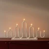 Globen Lighting Noel Adventsljusstake 7 Ivory