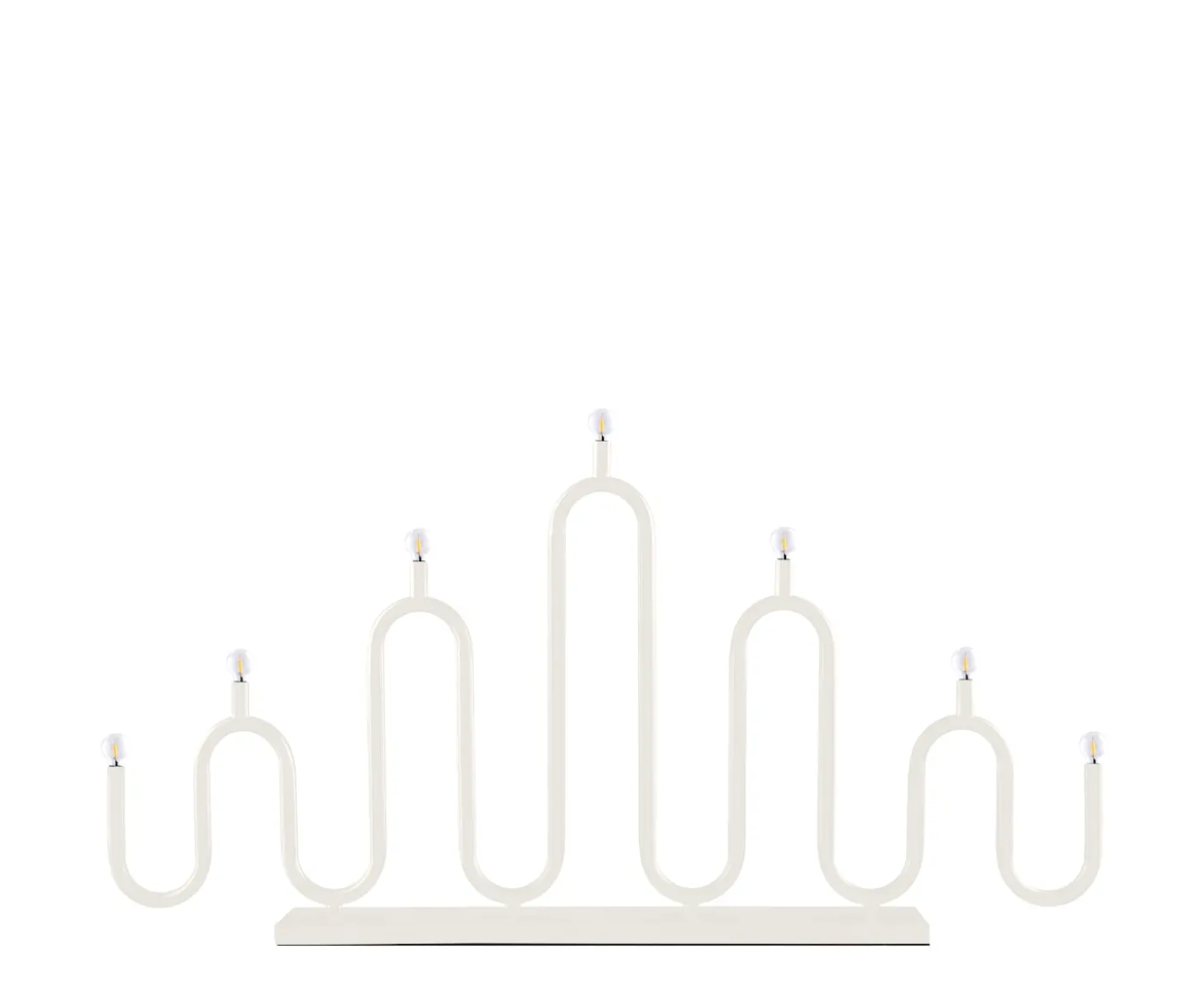 Globen Lighting Noel Adventsljusstake 7 Ivory