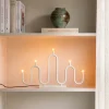 Globen Lighting Noel Adventsljusstake 5 Ivory
