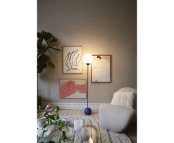 Globen Lighting Ripley Golvlampa Blå 144cm