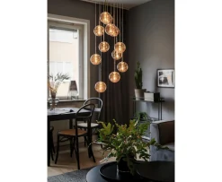 Globen Lighting Skyfall Taklampa Amber