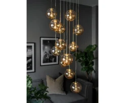 Globen Lighting Skyfall Taklampa Amber