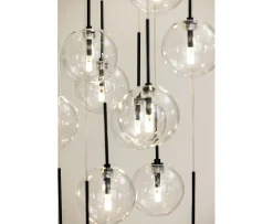 Globen Lighting Skyfall Taklampa Klar/Svart