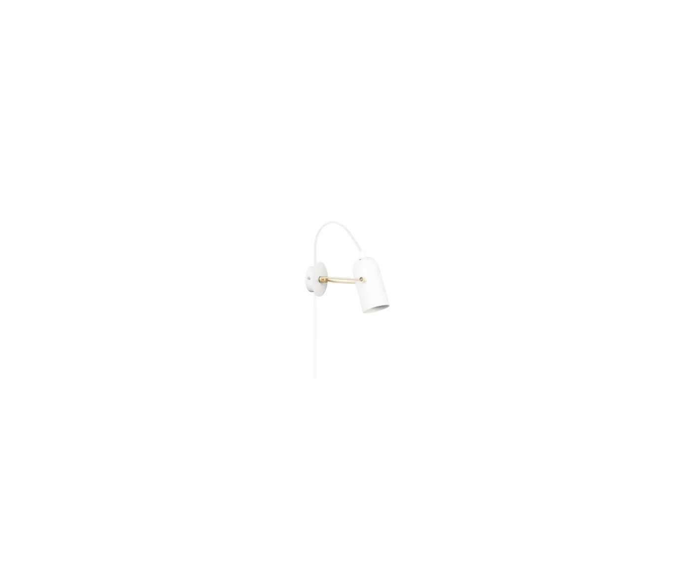 Globen Lighting Swan Vägglampa Mini Vit