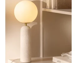 Globen Lighting Torrano Bordslampa Beige/Vit