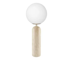Globen Lighting Torrano Bordslampa Beige/Vit