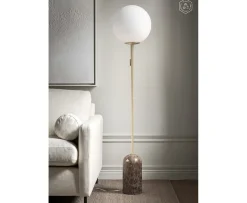 Globen Lighting Torrano Golvlampa Brun