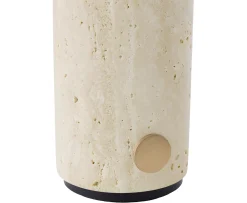 Globen Lighting Torrano Portabel Bordslampa Beige travertin