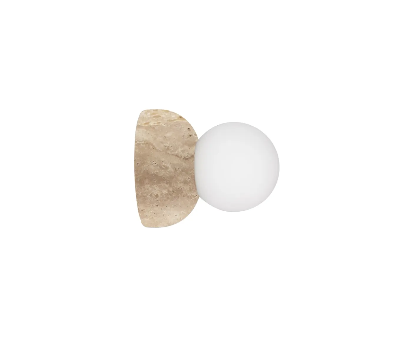Globen Lighting Torrano Vägglampa Beige/Vit