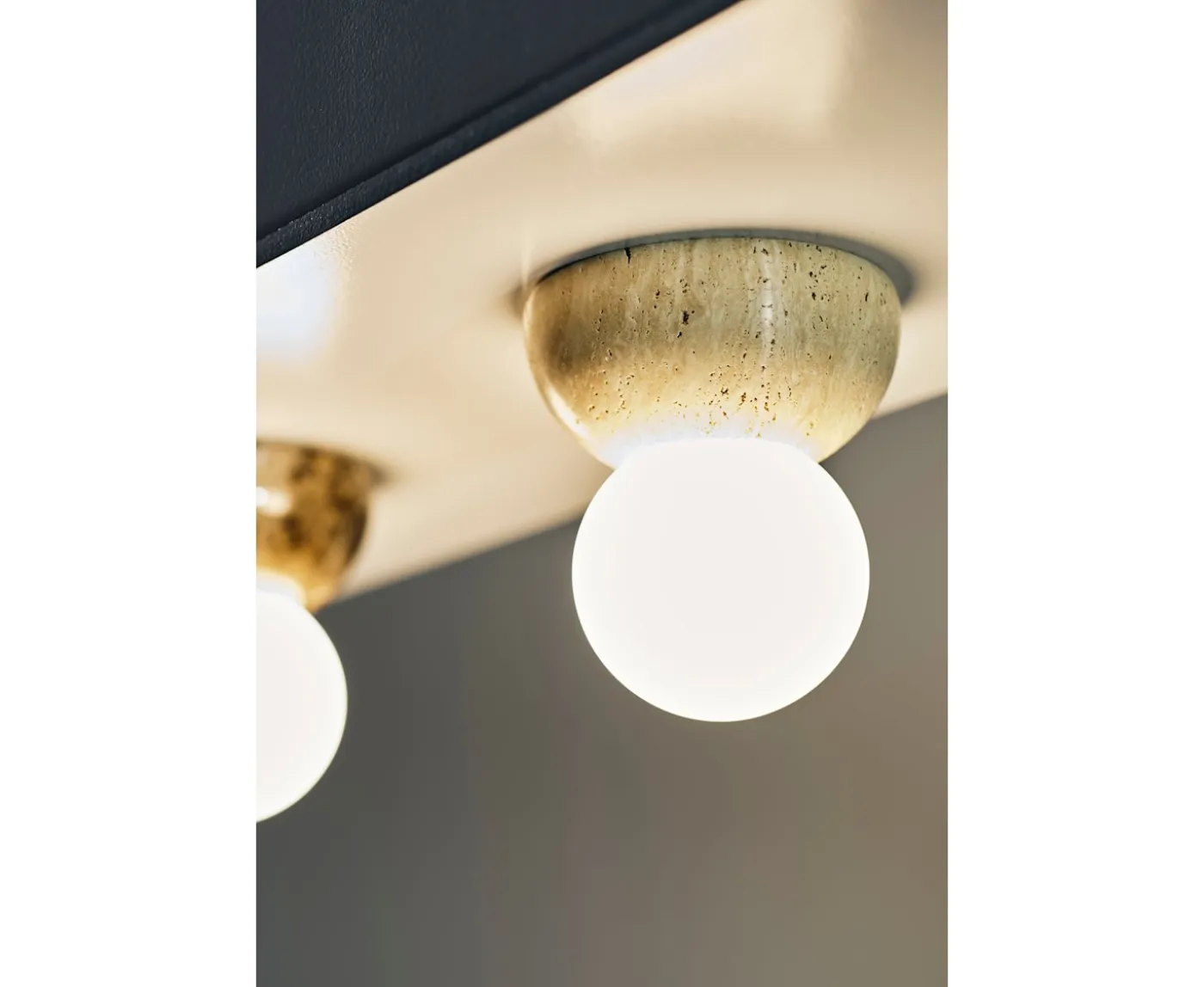 Globen Lighting Torrano Vägglampa Beige/Vit