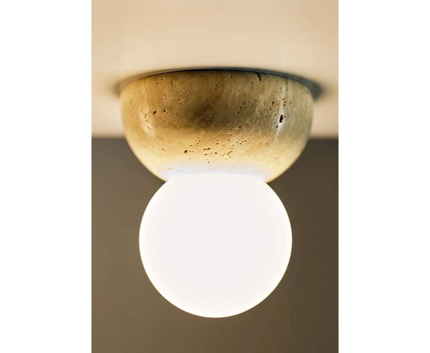 Globen Lighting Torrano Vägglampa Beige/Vit