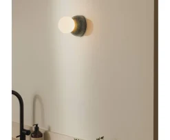Globen Lighting Torrano Vägg/Taklampa Dark Green Marble