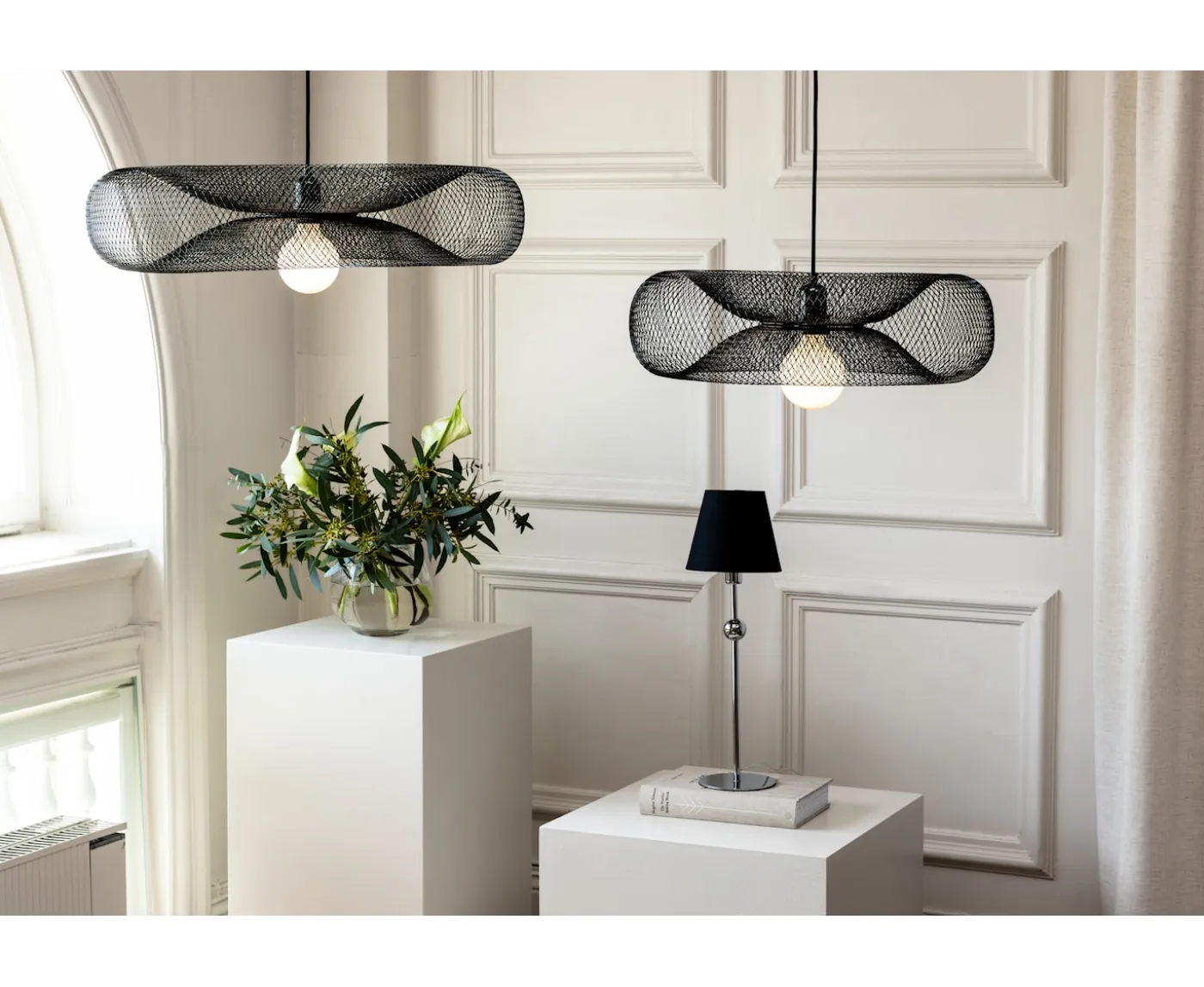 Globen Lighting Torus Taklampa Svart Ø50