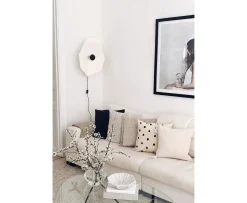 Globen Lighting Tropez Väggplafond Vit/Svart Ø60