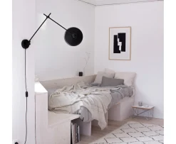 Grupa Arigato Vägglampa Black 22cm