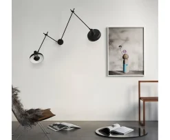 Grupa Arigato Vägglampa Double Black