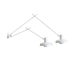 Grupa Arigato Vägglampa Double Long/Short White