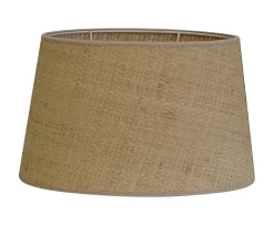 Hallbergs Belysning Bali Lampskärm Natur Oval Ø20
