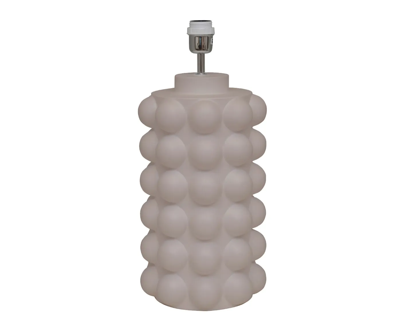 Hallbergs Belysning Bubbels Lampfot Greige L 49cm