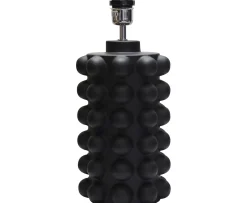 Hallbergs Belysning Bubbels Lampfot Matt Svart L 49cm