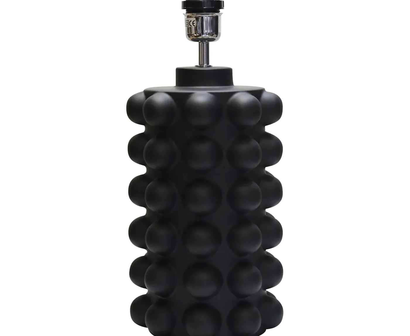Hallbergs Belysning Bubbels Lampfot Matt Svart L 49cm