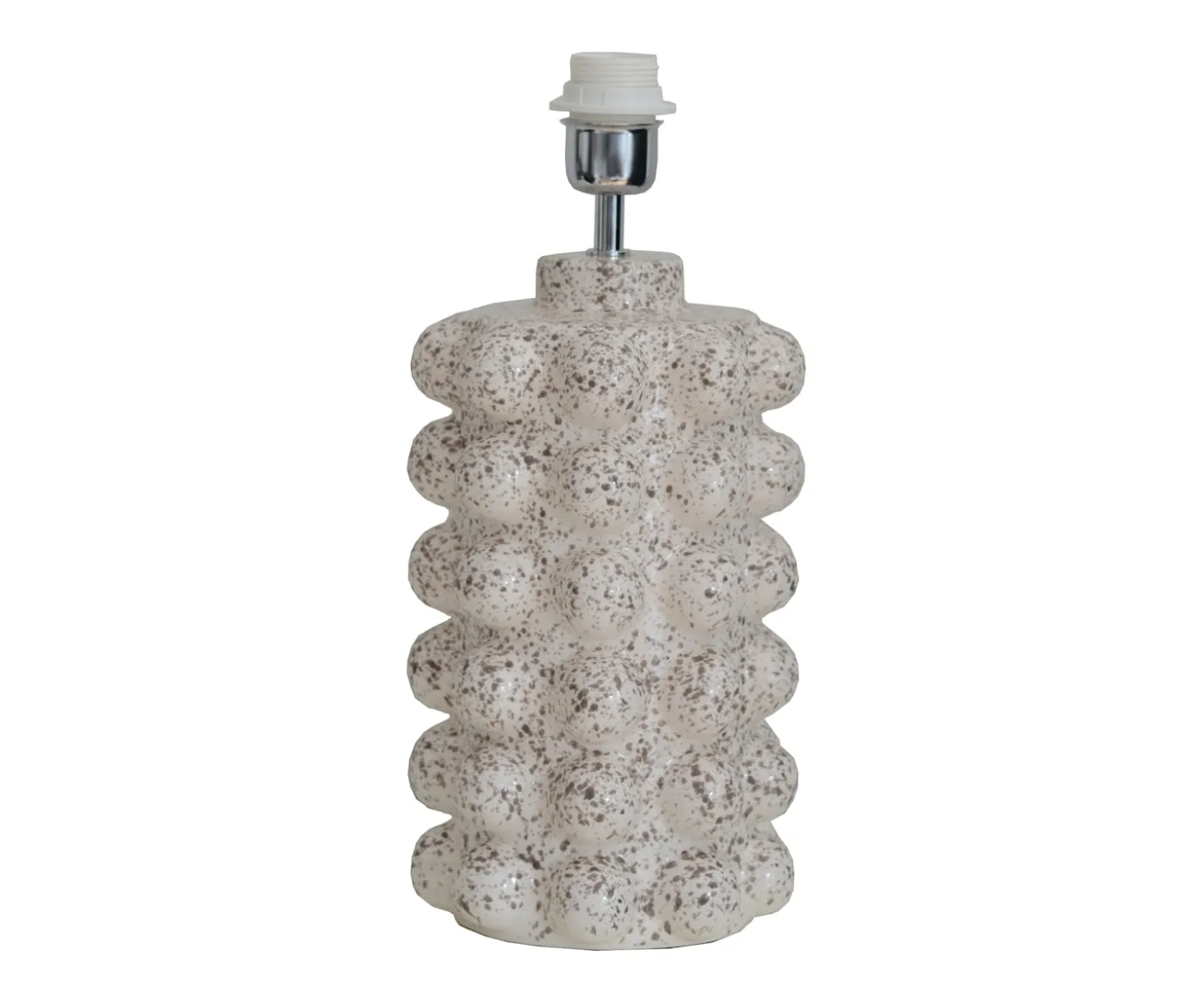 Hallbergs Belysning Bubbels Lampfot Stracciatella M 38cm