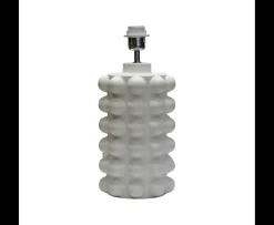 Hallbergs Belysning Bubbels Lampfot Vit M 38cm