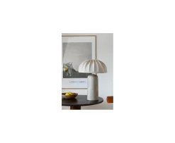 Hallbergs Belysning Dome Lampskärm Vit Ø45